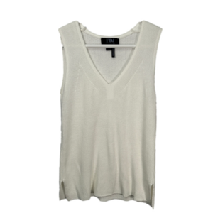 FDJ White Knit‎ Tank Top Medium